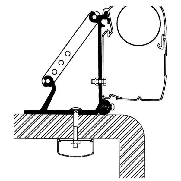 Thule Omni-Adapter Roof 1 Thule Omni-Adapter Roof