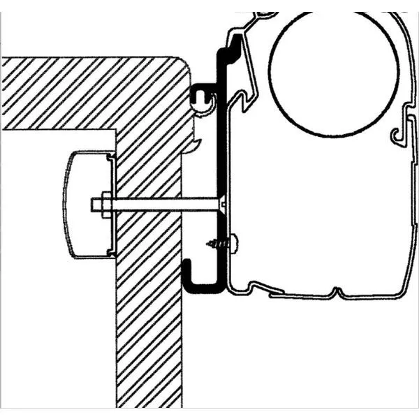 Thule Adapter Rapido Serie 7, 8, 9, Länge 3,5 M 2 Thule Adapter Rapido Serie 7, 8, 9, Länge 3,5 M – Bild 2