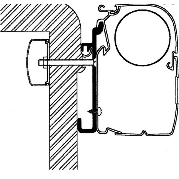 Thule Adapter-Set Rapido Serie 7 & 8 1 Thule Adapter-Set Rapido Serie 7 & 8