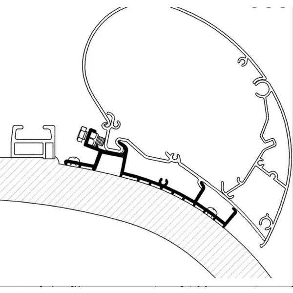 Thule Adapter Carthago Chic, Länge 4 M 1 Thule Adapter Carthago Chic, Länge 4 M