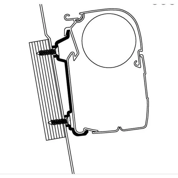 Thule Adapter Ford Transit High Roof 1 Thule Adapter Ford Transit High Roof