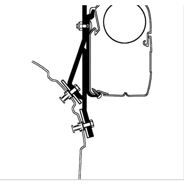 Thule Adapter VW T4 1 Thule Adapter VW T4