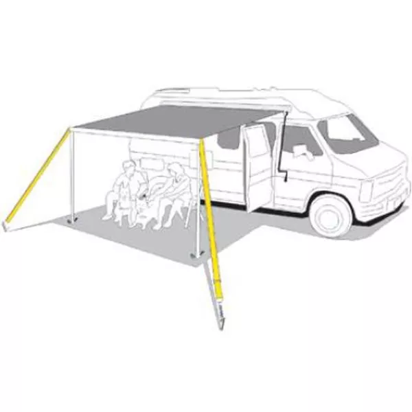 Sturmband Für Markisen Fiamma Tie Down, Black 2 Sturmband Für Markisen Fiamma Tie Down, Black – Bild 2