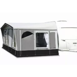 Wohnwagenvorzelt Brand Atrium 240 -Camping-Outdoor Geschäft brand atrium 240 seitenwand kombiniert klarfolienfenster optional erhaeltliches tuerelement 1000 11 18389