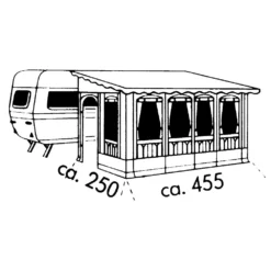Vorzelt Brand Forum 20 Vorzelt Brand Forum -Camping-Outdoor Geschäft brand forum caravanvorzelt groesse 11 linkseinzug 1000 9 2003