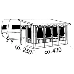 Vorzelt Brand Forum 19 Vorzelt Brand Forum -Camping-Outdoor Geschäft brand forum teileinzug vorzelt groesse 10 linkseinzug 1000 8 2003