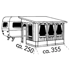 Vorzelt Brand Forum 16 Vorzelt Brand Forum -Camping-Outdoor Geschäft brand forum teileinzugszelt groesse 04 linkseinzug 1000 5 2003