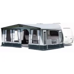 Vorzelt Brand Topas 300 -Camping-Outdoor Geschäft brand topas 300 tuer mittig rechts easy zip seitenwand herunter geklappt 1000 2 19902