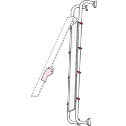 Leiter-Diebstahlschutz Fiamma Safe Ladder -Camping-Outdoor Geschäft diebstahlschutz fiamma safe ladder wohnmobilzubehoer wohnwagenzubehoer 4 3 16440