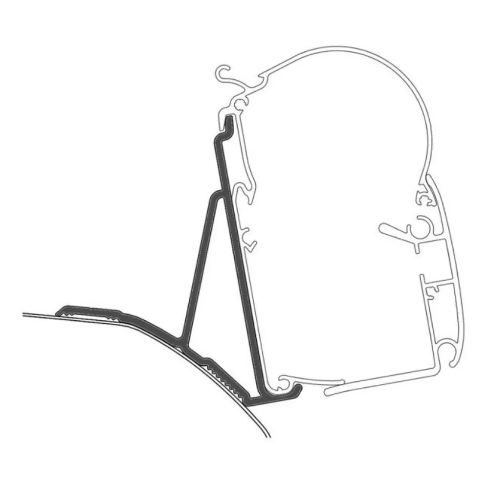 Dometic Markisen-Adapter H2 Für Fiat Ducato Mit Faltdach Ab Baujahr 07/2006 Zu Dometic Wandmarkisen Serie 1 1 Dometic Markisen-Adapter H2 Für Fiat Ducato Mit Faltdach Ab Baujahr 07/2006 Zu Dometic Wandmarkisen Serie 1