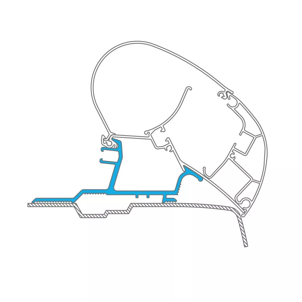 Dometic PR 2000 Markisen-Adapter Für Renault Master III Ab Baujahr 04/2010 1 Dometic PR 2000 Markisen-Adapter Für Renault Master III Ab Baujahr 04/2010