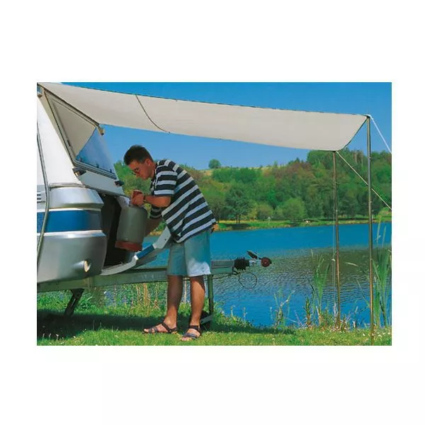 Wohnwagen-Sonnendach DWT Flora, Grösse 6, Hellgrau 2 Wohnwagen-Sonnendach DWT Flora, Grösse 6, Hellgrau – Bild 2