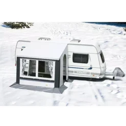 Wintervorzelt DWT Cortina II, Grau, Grösse 3 -Camping-Outdoor Geschäft dwt teilvorzelt vorzelt cortina II cortina 2 grau wohnwagenvorzelt 3 2 18407