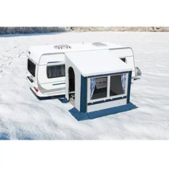 Wintervorzelt DWT Cortina II, Blau, Grösse 2 -Camping-Outdoor Geschäft dwt teilvorzelt vorzelt cortina II cortina 2 wohnwagen vorzelt 5 4 18400