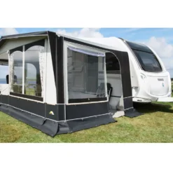 Wohnwagenvorzelt DWT Jubilee 40, Tiefe 240 Cm -Camping-Outdoor Geschäft dwt wohnwagenvorzelt jubilee 40 grosse fenster mit moskitogaze saisonvorzelt 1000 6 1794