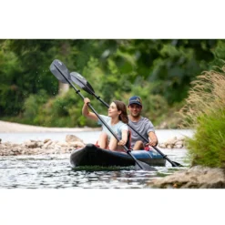 Aufblasbares Kajak Sevylor Charleston -Camping-Outdoor Geschäft ergonomische verstellbare sitze stabile rueckenlehne sevylor kajak charleston zwei personen aufblasbares kajak 1000 10 25240