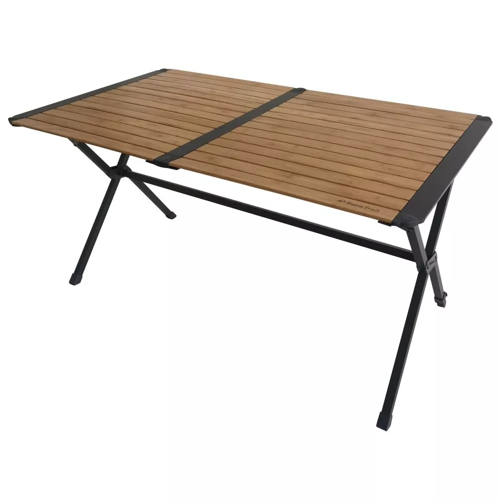 Campingtisch Eurotrail Chambery Bamboo L 1 Campingtisch Eurotrail Chambery Bamboo L