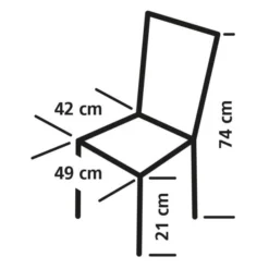 Strandstuhl Eurotrail Séte Liegestuhl -Camping-Outdoor Geschäft faltbarer strandstuhl eurotrail sete groesse 5 17491