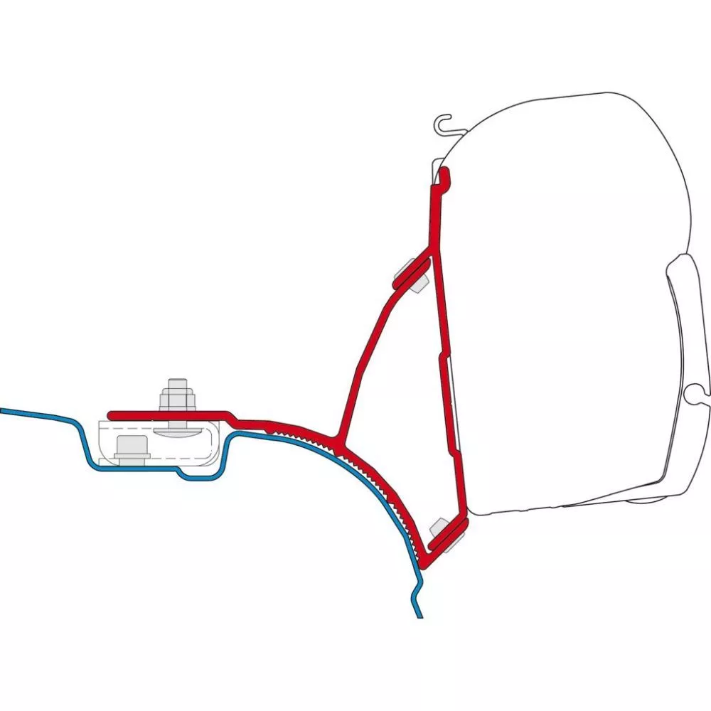 Fiamma KIT VW T5/T6 Transporter Multivan 1 Fiamma KIT VW T5/T6 Transporter Multivan