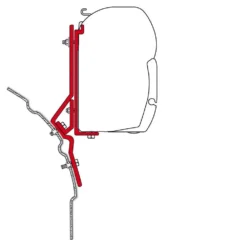 Montageadapter Fiamma KIT VW T4 Lift Roof / Multivan