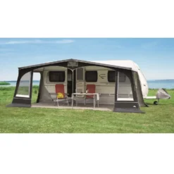 Vorzelt DWT Swing 240 -Camping-Outdoor Geschäft grosses familienvorzelt dwt swing 240 wohnwagenvorzelt vorderwand 1000 3 15331
