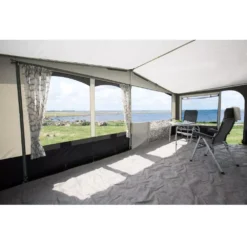 Ganzzelt DWT Jubilee 40, Tiefe 270 Cm -Camping-Outdoor Geschäft grosses reisevorzelt dwt jubilee 40 fuer wohnwagen und caravan ganzzelt 1000 7 22119