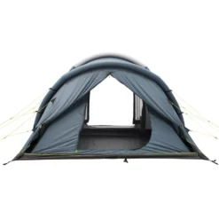 Aufblasbares Campingzelt Outwell Starhill 5A -Camping-Outdoor Geschäft hintere oeffnung der schlafkabine zweiter eingang starhill 5a outwell 1000 6 24294