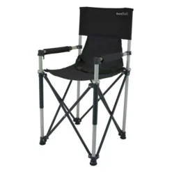 Kinder-Campingstuhl Eurotrail Petit Jr., Schwarz