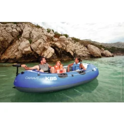 Freizeitboot Sevylor Caravelle KK85 Kit -Camping-Outdoor Geschäft komplett set caravelle kk85 kit sevylor freizeitboot k85 inklusive riemenpaar ruder paddel luft pumpe schlauchboot luftboot aufblasbares boot 1000 2 22518