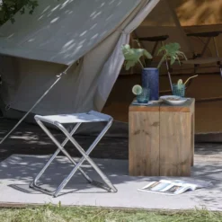 Campinghocker Lafuma Hocker Alu PL, Ciel -Camping-Outdoor Geschäft lafuma campinghocker alu pl batyline iso ciel natura klapphocker schemel 1000 2 23911