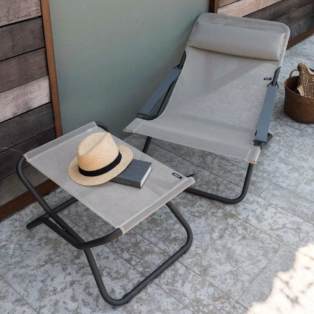 Liegestuhl Lafuma Transabed, Black 3 Liegestuhl Lafuma Transabed, Black – Bild 3