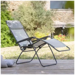 Relaxsessel Lafuma R Clip, Seigle II -Camping-Outdoor Geschäft lafuma r clip batyline iso seigle ii relaxsessel camping garten outdoor liegestuhl 1000 5 24887