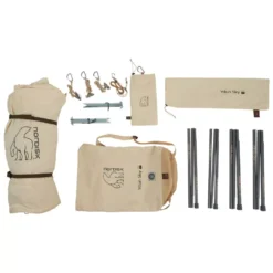 Firstzelt Nordisk Ydun Sky 5.5 -Camping-Outdoor Geschäft lieferumfang vier personen zelt nordisk ydun sky 5 5 sandshell 1000 15 25043