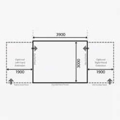 Aufblasbares Vorzelt Dometic Grande Air All-Season 390 S 15 Aufblasbares Vorzelt Dometic Grande Air All-Season 390 S -Camping-Outdoor Geschäft luftvorzelt dometic grande air all season 390 grundflaeche masse 1000 7 21804