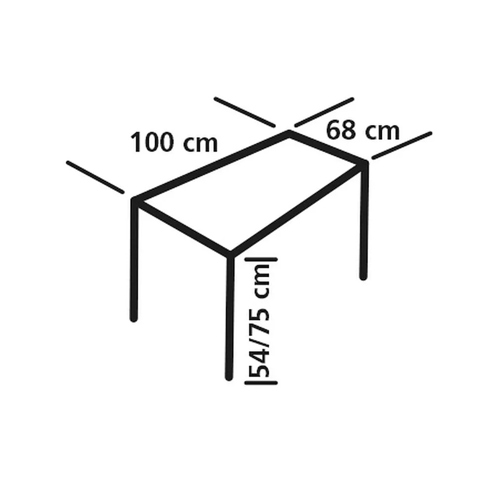 Campingtisch Eurotrail St. Gobain M Dunkelgrau 6 Campingtisch Eurotrail St. Gobain M Dunkelgrau – Bild 6