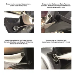 Buszelt-Kederadapter Outwell Befestigung-Adapter-Set Mit Doppelkeder 7-7+5 Mm -Camping-Outdoor Geschäft outwell befestigung adapter set mit doppelkeder 7 7 5 mm 1000 2 20116