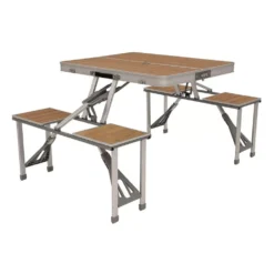 Picknicktisch Outwell Dawson -Camping-Outdoor Geschäft outwell dawson bambus picknicktisch klappbar 1000 2 22124
