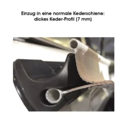 Buszelt-Kederadapter Outwell Befestigung-Adapter-Set Mit Doppelkeder 7-7+5 Mm -Camping-Outdoor Geschäft outwell einzug in eine normale kederschiene dickes keder profil 7 mm 1000 4 20116