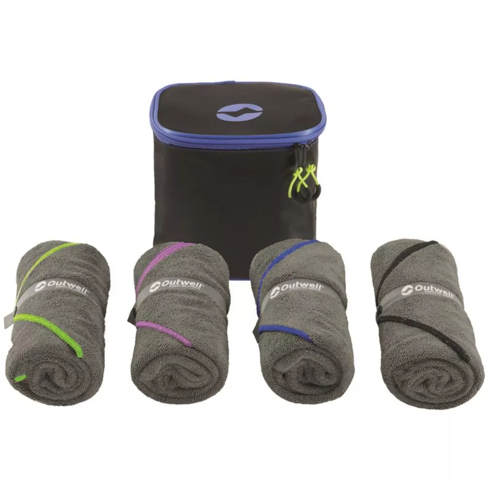 Campinghandtuch Outwell Seadream 4er-Pack 1 Campinghandtuch Outwell Seadream 4er-Pack