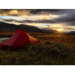 Trekkingzelt Nordisk Telemark 1 LW, Burnt Red -Camping-Outdoor Geschäft trekkingzelt nordisk telemark 1 lw burnt red 1 mann zelt 3 12113