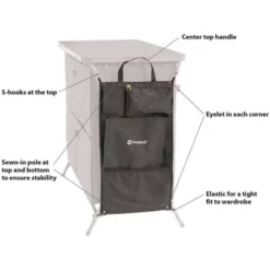 Campingorganizer Outwell Neat'N'Tidy Organizer -Camping-Outdoor Geschäft verschiedene befestigungsmoeglichkeiten outwell neat n tidy organizer 600 5 22133