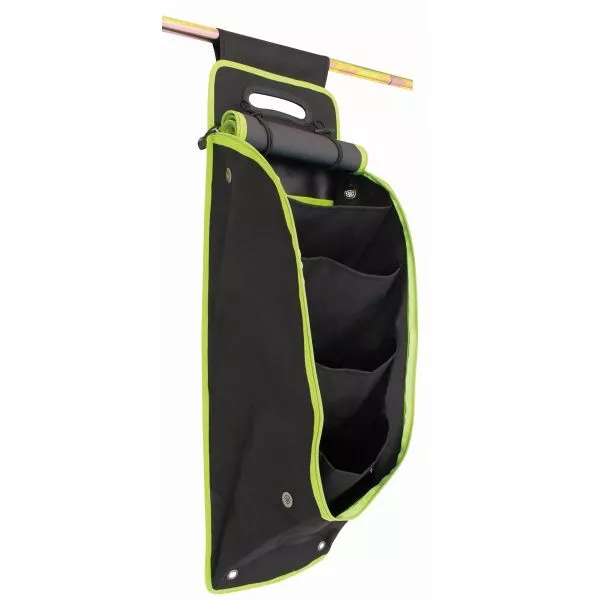 Camping-Organizer Eurotrail Utensilientasche Oxford S, Schwarz/grün 2 Camping-Organizer Eurotrail Utensilientasche Oxford S, Schwarz/grün – Bild 2